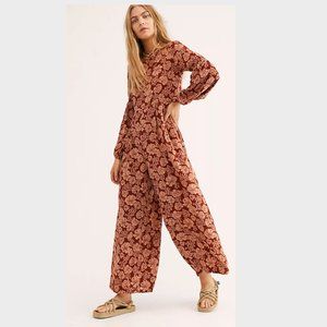 SAINT HELENA XANTHE SMOCKED JUMPSUIT